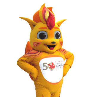 Niibin, the 2017 Canada Games mascot