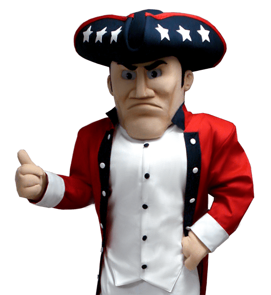 Century High School Patriot Custom Mascot