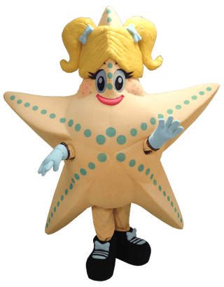 Starfish Mascot by Bam Mascots, we Love customer feedback!