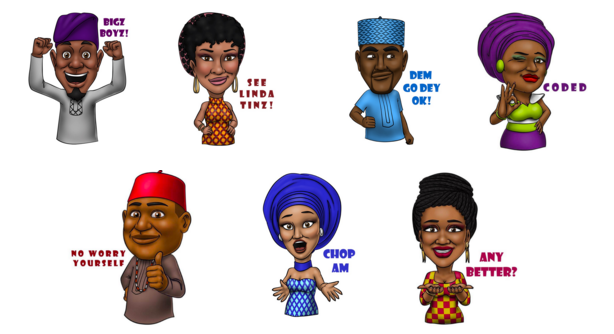 Illustrations for Afro Emoji