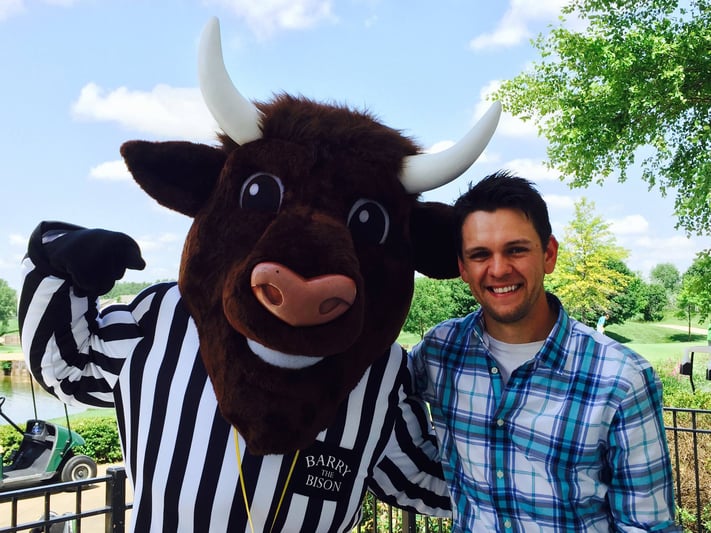 Barry the Bison Mascot - Wichita Parks & Recreation Department