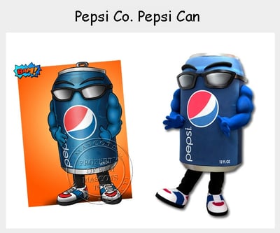 Pepsi Co - Pepsi Can Mascot