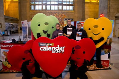 Heart and Stroke Foundation Lottery Heart Mascots