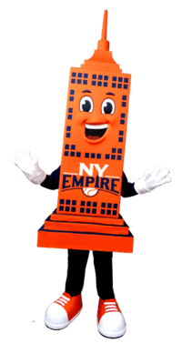 Hudson New York Empires Mascot