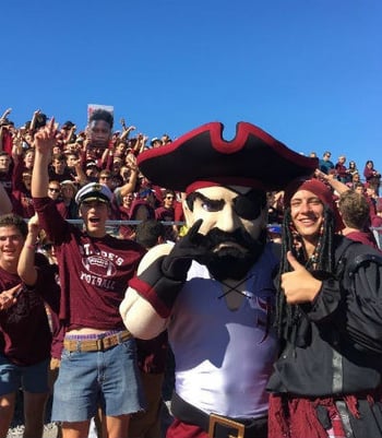 Meet the new and improved Masked Marauder Mascot