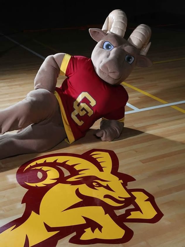 Central Catholic Rammy Posing For a Picture