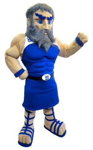 Zeus Custom Mascot Design Canada