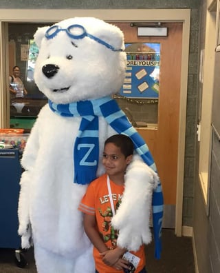 Polar Bear Mascot