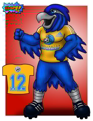 Burlington Bayhawks: How a Mascot Can be a community celebrity