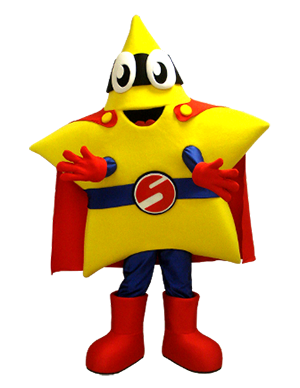Custom Made Star Mascot