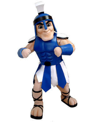 Custom Blue Titan Mascot Costume