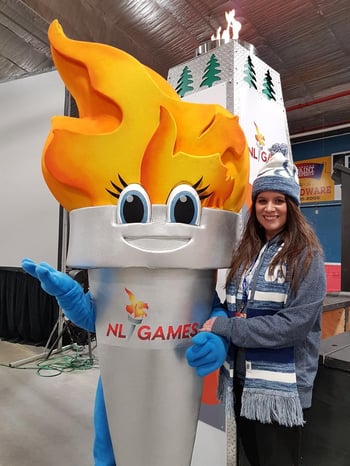 Blaze at the NL Games