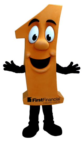 bring your logo to life with a custom built mascot costume