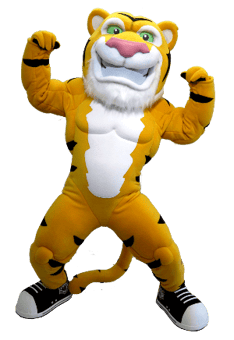 You can't ignore the Hamilton Tiger Cats Tiger Mascot You can't ignore the Hamilton Tiger Cats Tiger Mascot