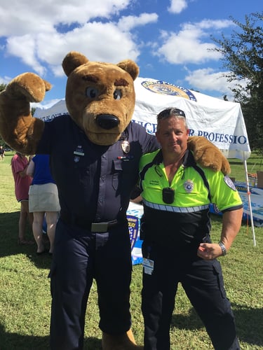 Jefferson Parish Sherrif's Office - Sgt. Barrington mascot