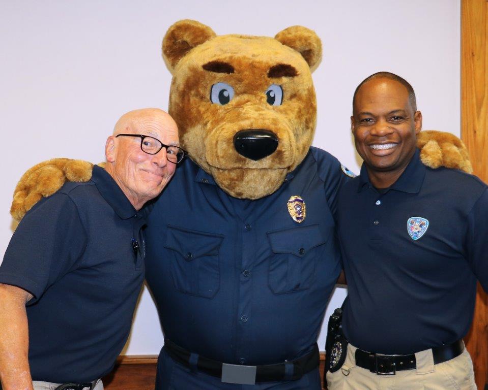 Jefferson Parish Sherrif's Office Bear mascot