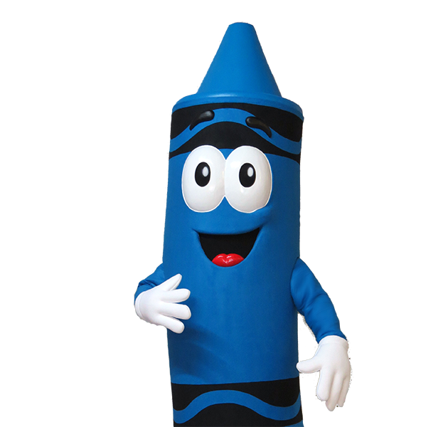Crayola Crayon Mascot Costume