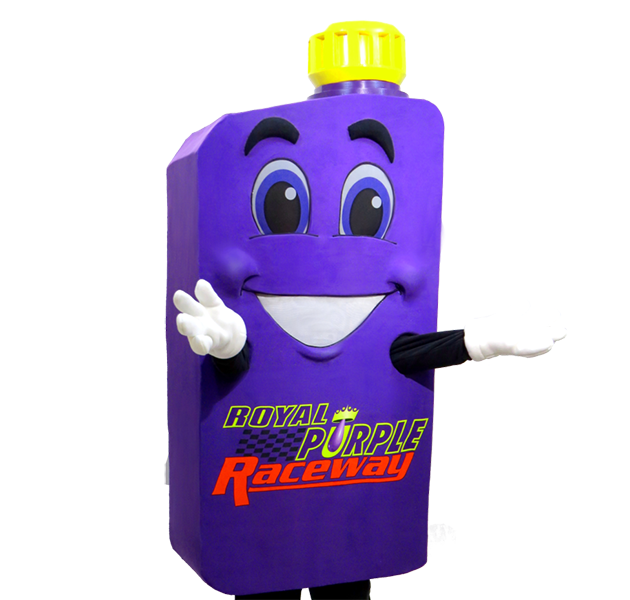 Raceway Custom Mascot Manufacturer