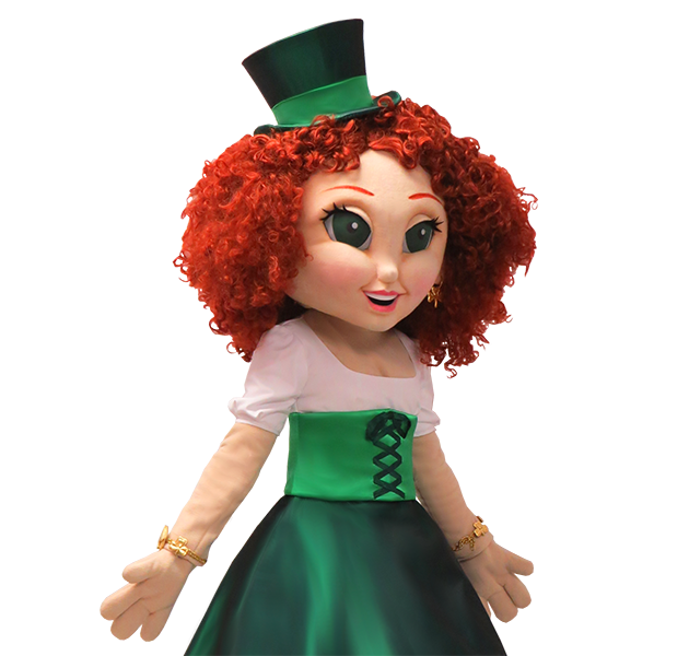 Leprechaun Custom Mascot Costume