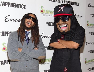 Lil Jon and Mascot on Red Carpet