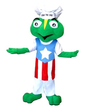 Coqui The Chef Mascot