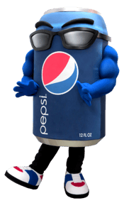 Pepsi Brand Custom Mascots