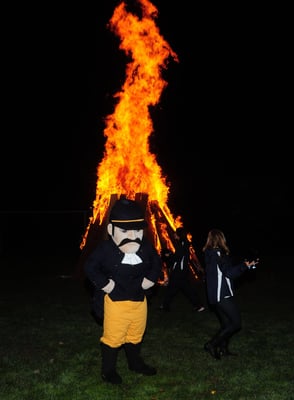 Fire can cause an odor on your mascot costume