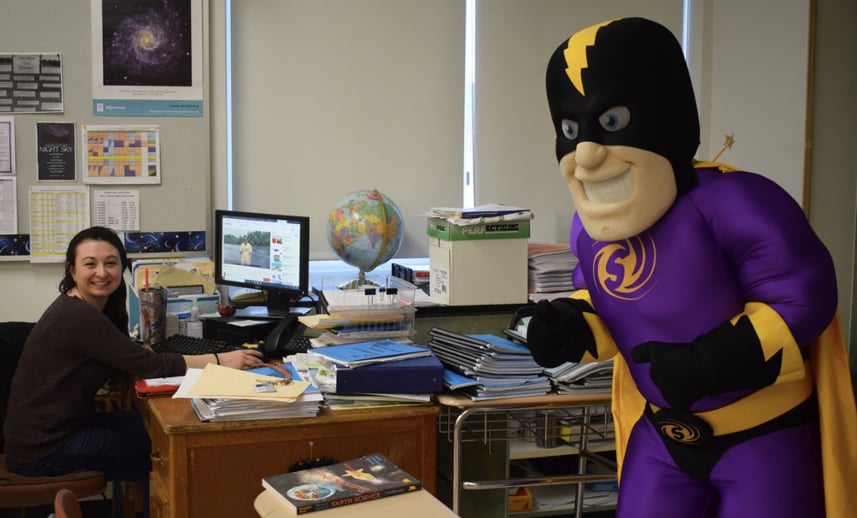 Storm Guy Performs at Unadilla Valley Central School District’s Virtual