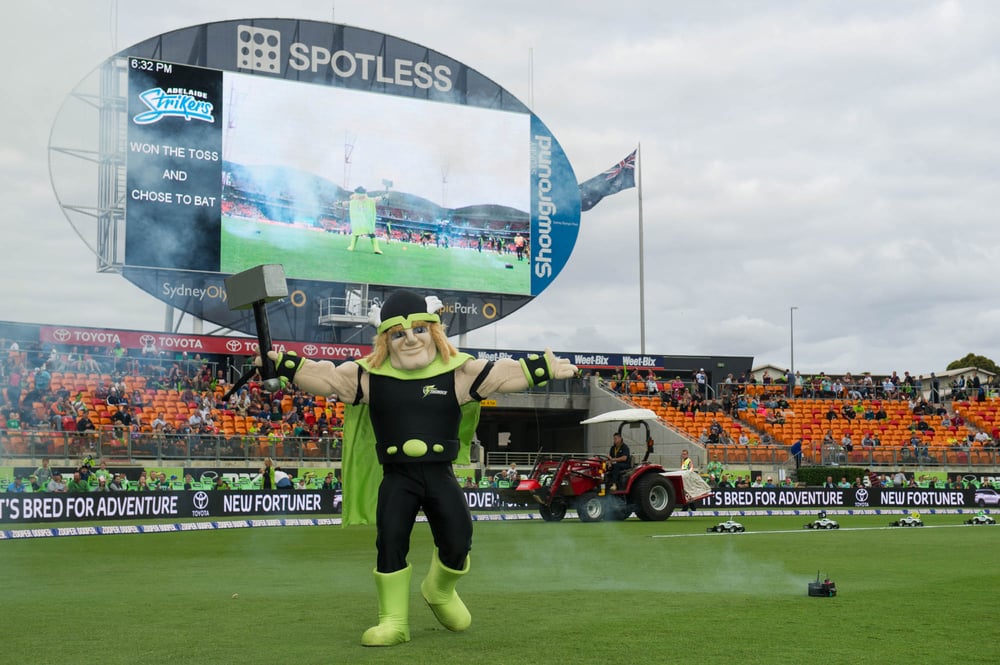 Sydney Thunder Thor mascot