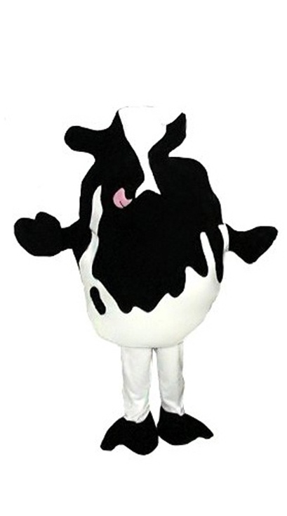 Ben & Jerry's Cow Custom Mascot