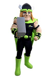 Sydney Thunder Thor Custom Mascot