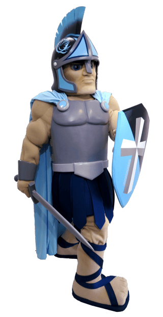 Custom Mascot Costume Knight School Creator